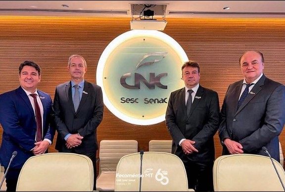 Presidente do Secovi MT participa de reunião nacional da CNC